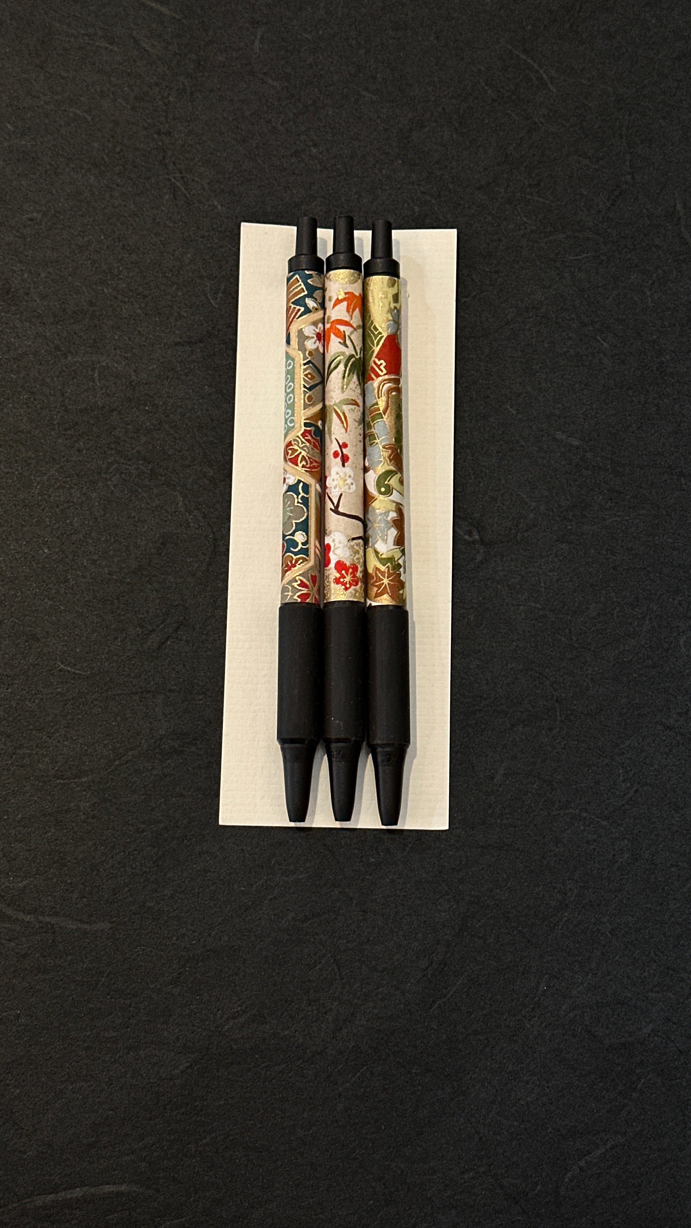 Washi Wrapped Pen Set