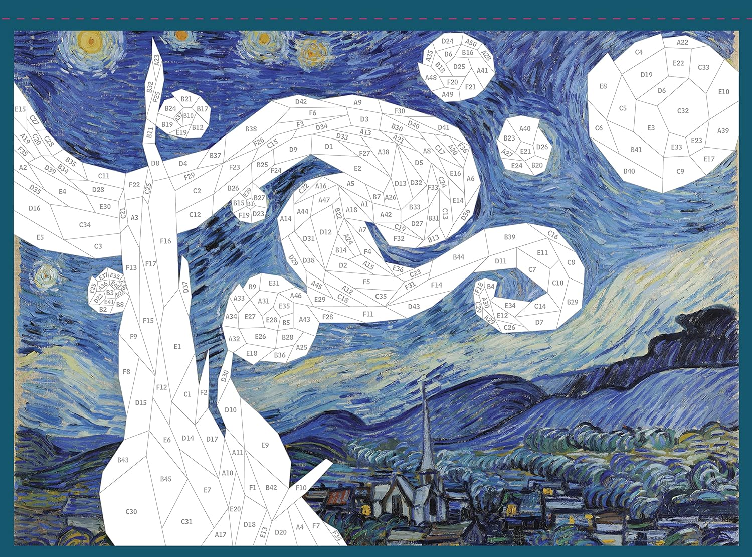 Paint By Sticker - Works of Art