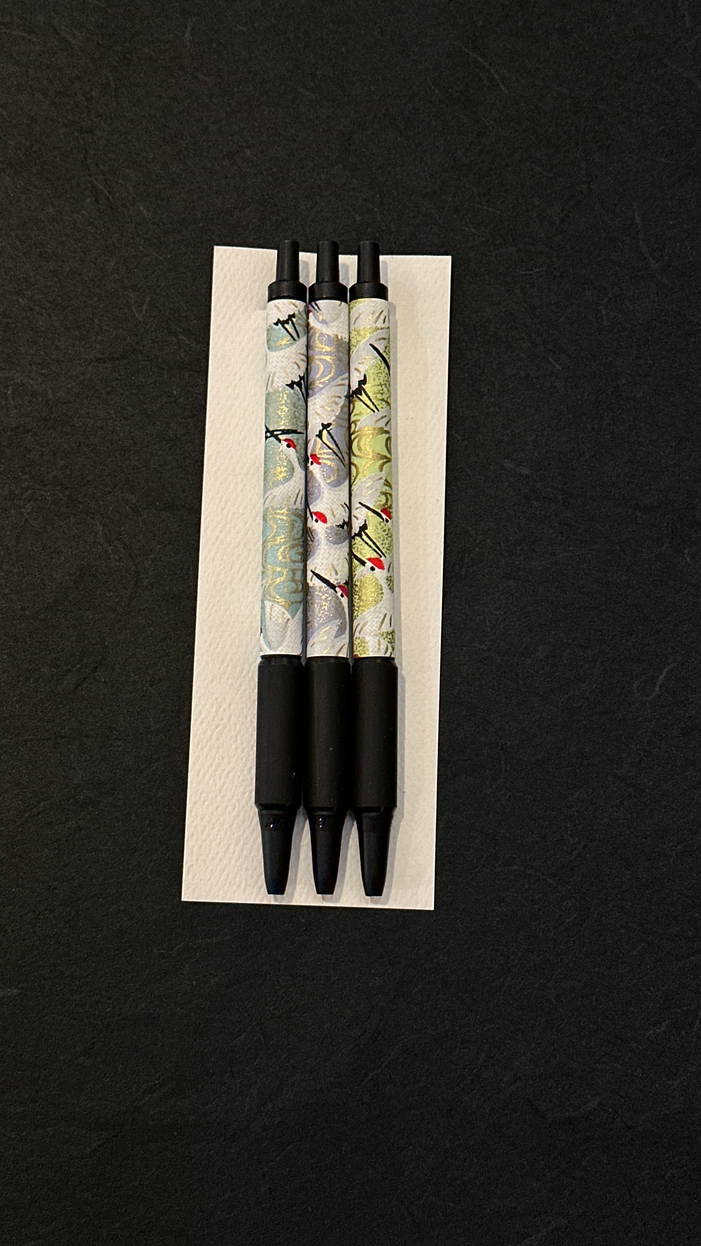Washi Wrapped Pen Set