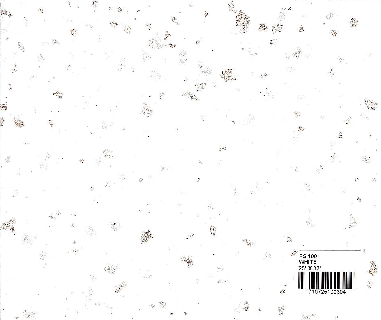 Silver Speckle Unryu - White