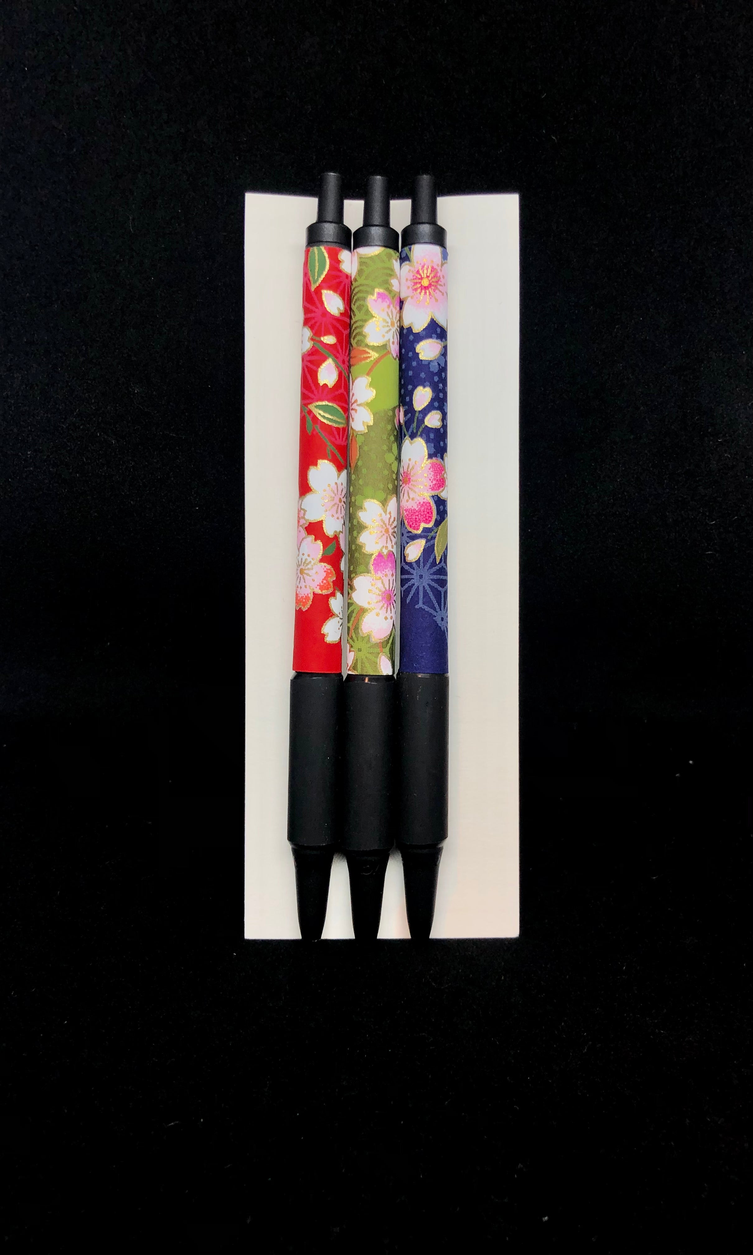Washi Wrapped Pen Set