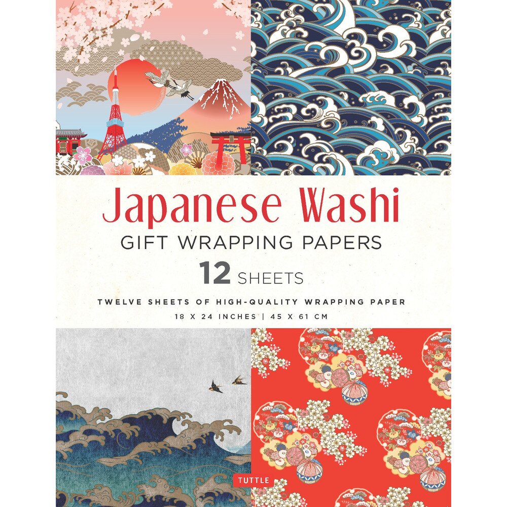 Japanese Washi Gift Wrapping Papers