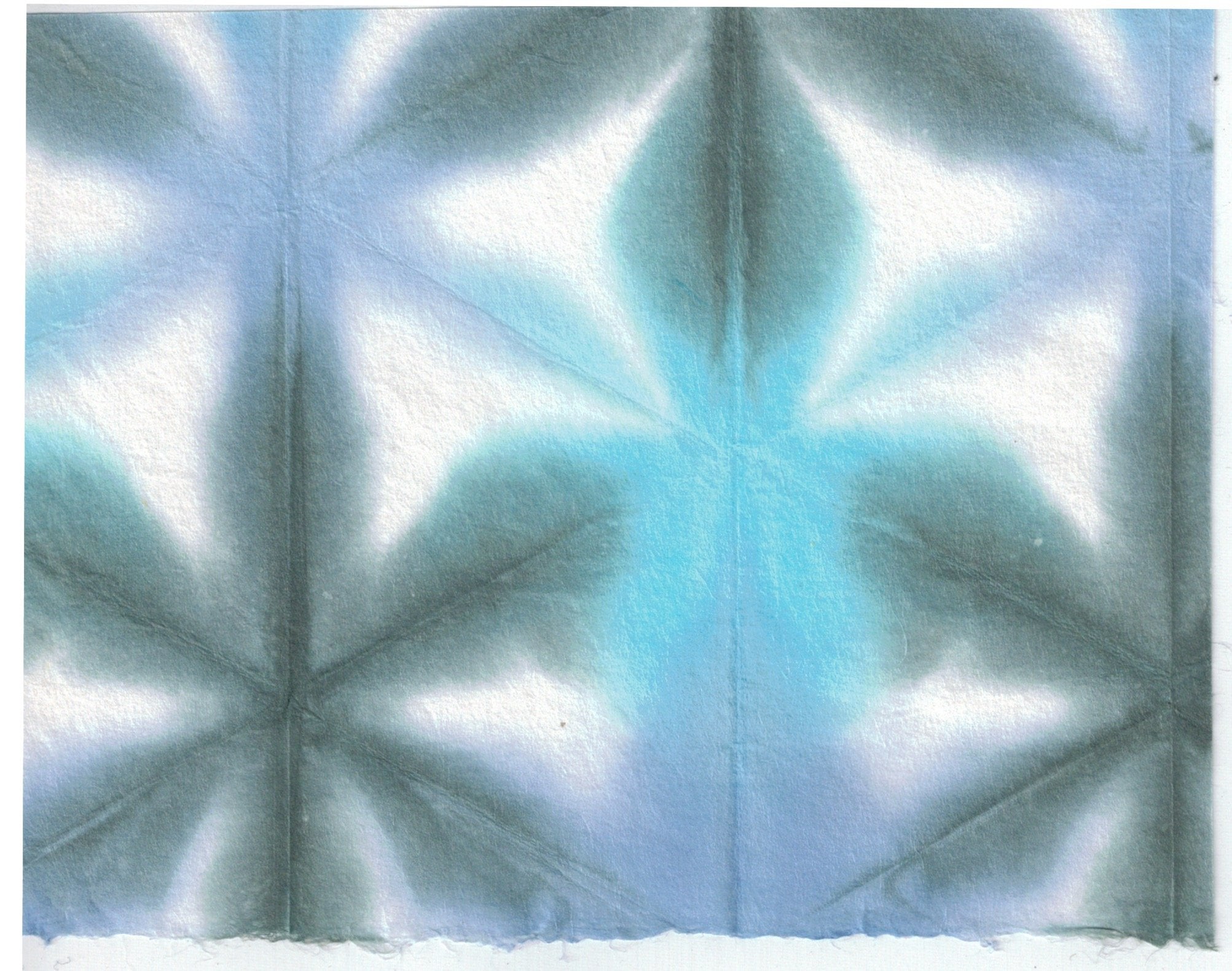 Itajime Shibori Flower