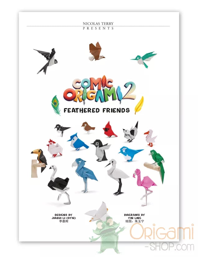 Comic Origami 2 Feathered Friends