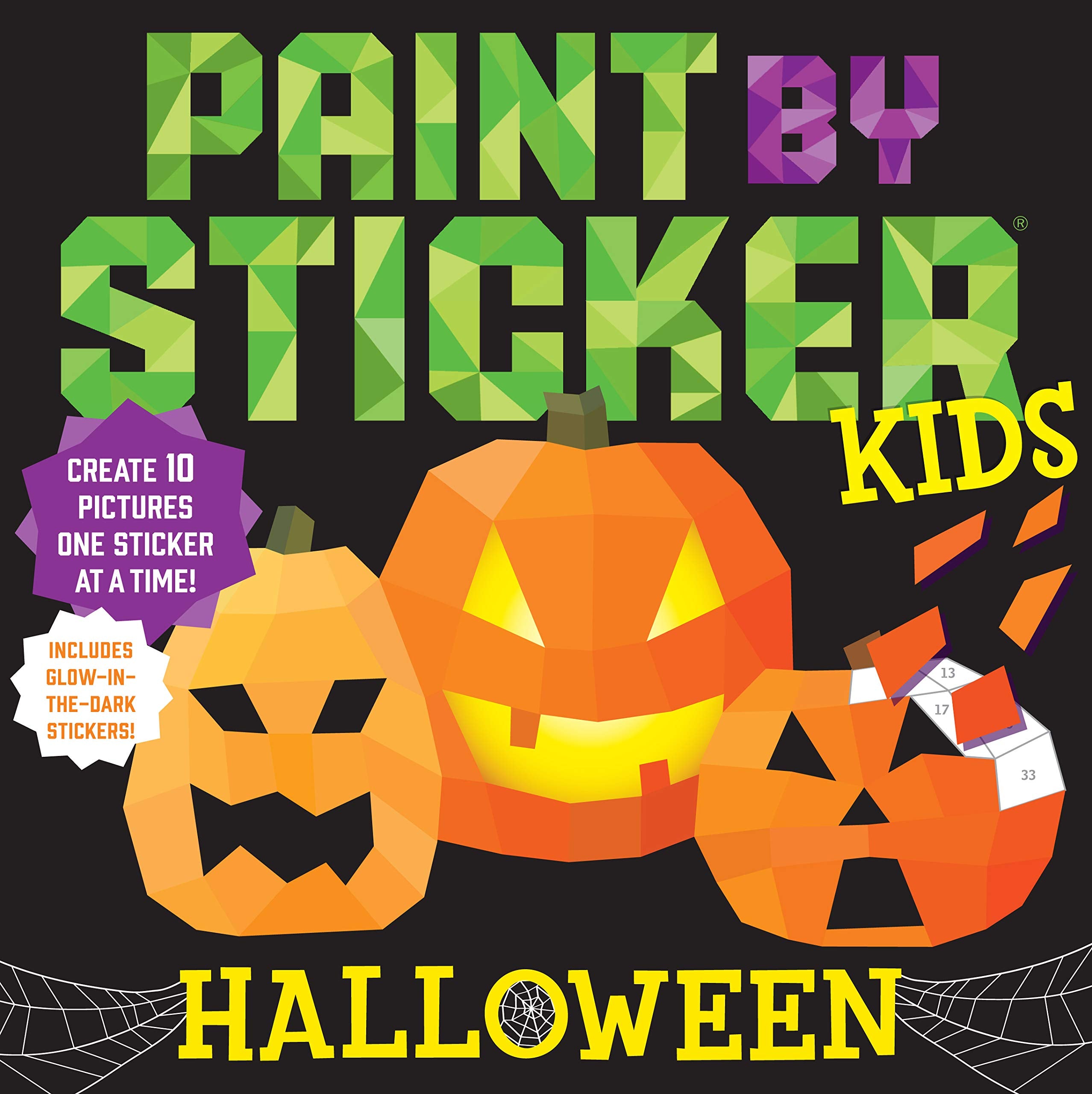 Paint By Sticker Kids - Halloween