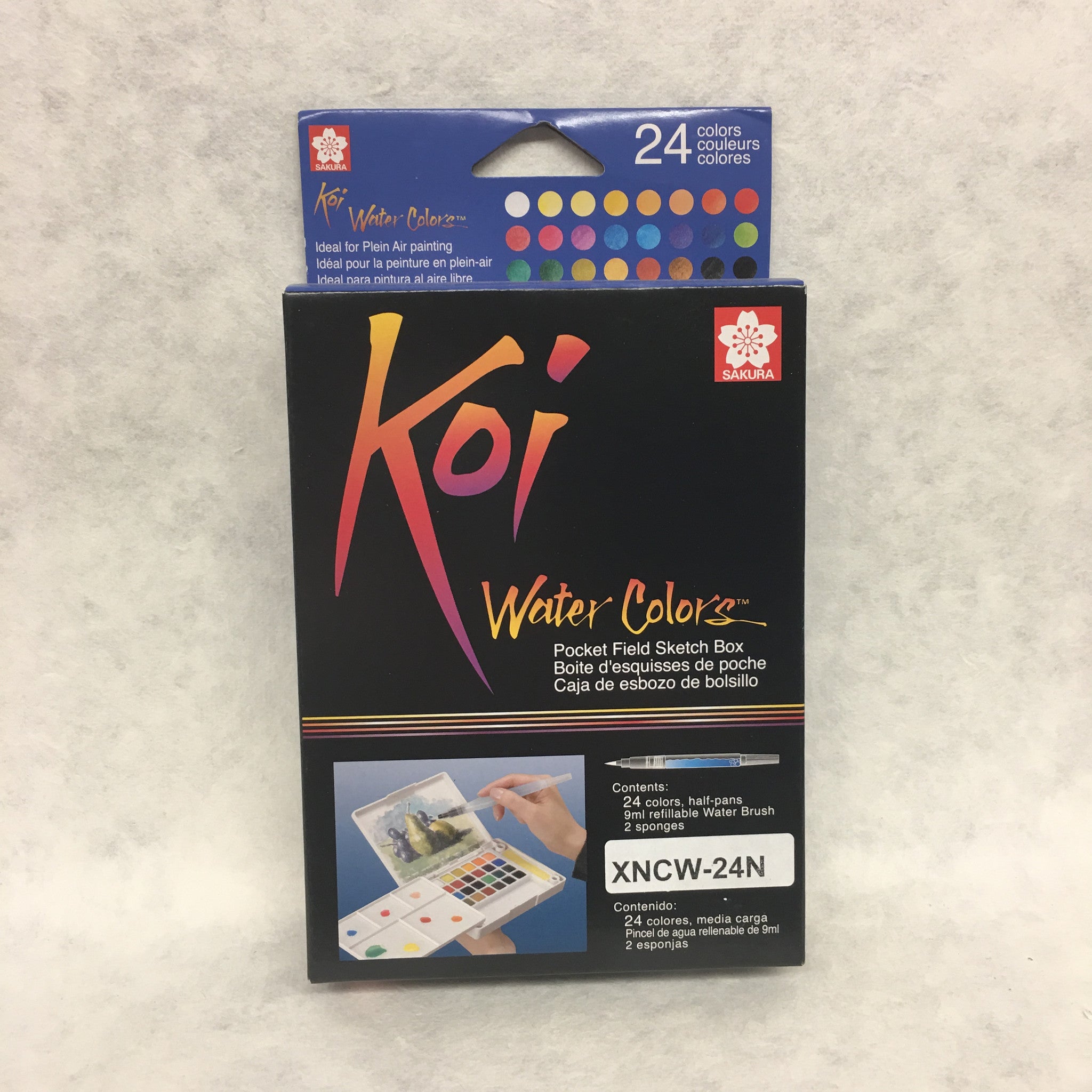 Koi Water Colors Field Sketch 24 Box