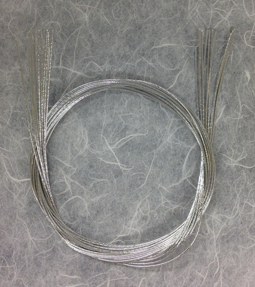 Mizuhiki - Silver Foil